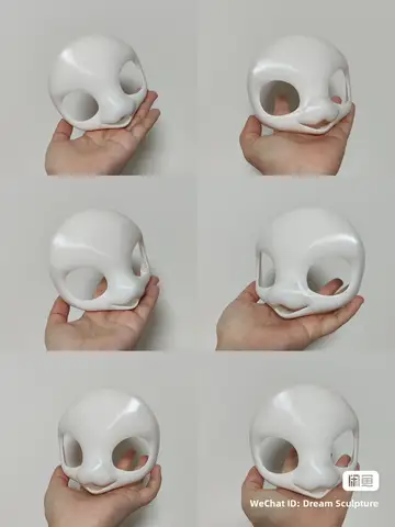 Beginner Recommended Universal Skull Furry Costume Headpiece A23 Cosplay Prop Full Head Coverage Customizable Animal Suit