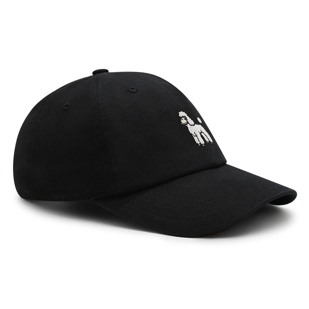 Fancy Poodle Dad Hat Cute Kawaii Embroidered Baseball Cap Pet Puppy Trucker hat