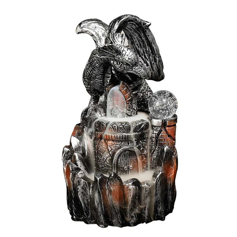

LED Resin Dragon Incense +10 Gift