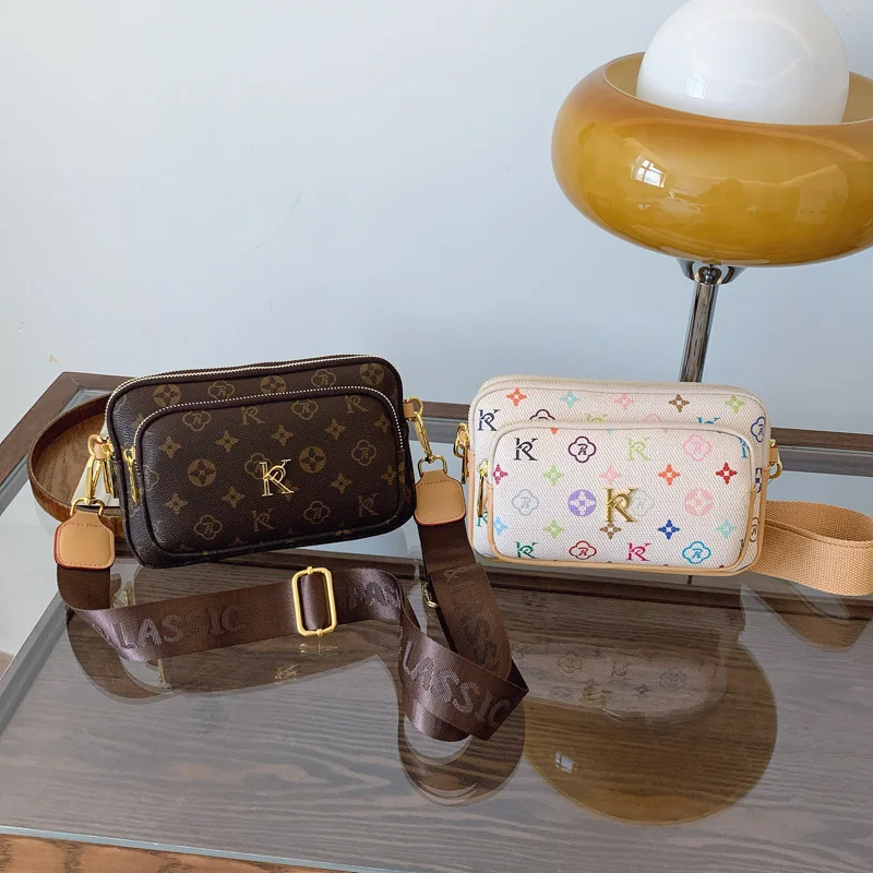 

2025 New Retro Square Crossbody Bag Vintage Mini Shoulder Purse, Multi-Way Strap Waist/Shoulder Fashionable Small Bag for Women