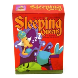 Newesst Card Full English Sleeping Queens Board Game 2-5 People Family Gift Wake Up Queen Strategy Game Fun Childrens Toys