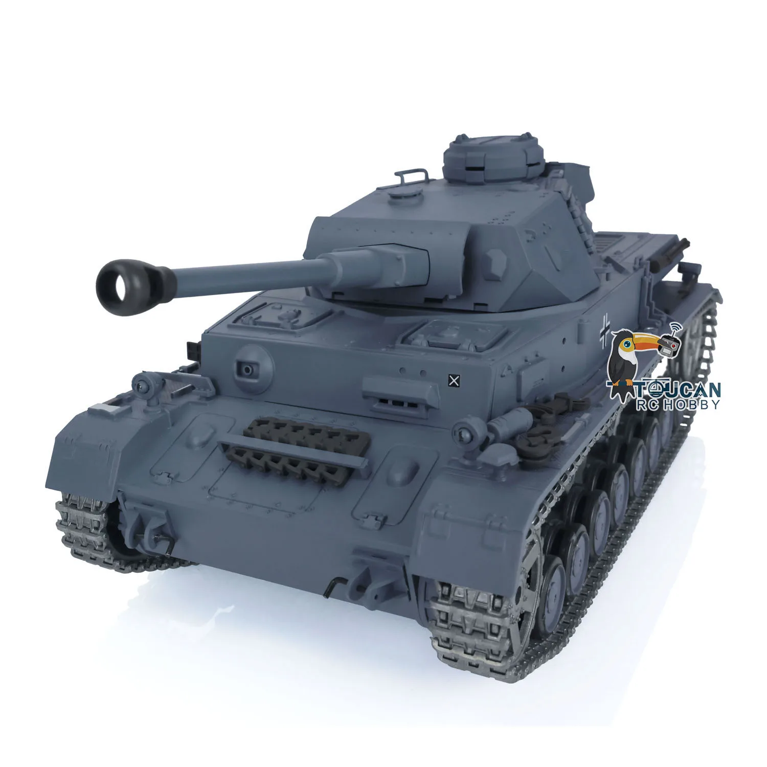 Henglong 1/16 Panzer IV F2 RC Tank 3859 7.0 Ulepszony RTR z metalowymi gąsienicami Niemiecki model z II wojny światowej dla dorosłych TH17398