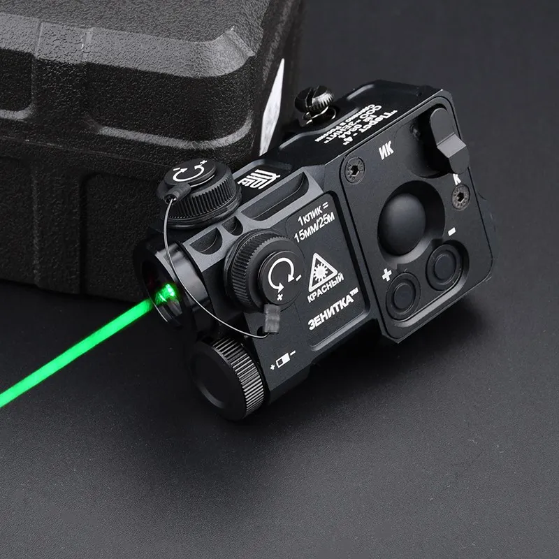 

Tactical Metal Zenitco Perst 4 Red Green Dot IR Laser Aiming Infrared Pointer For Rifle AR15 AK47 AK74 M16 Weapon Strobe Sight