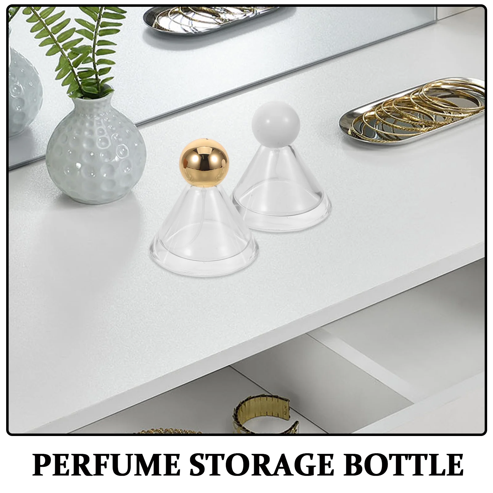 3 pçs 50ml conjunto de atomizador perfume vidro recarregável mini garrafas viagem névoa fina spray decorativo fragrância dispensador elegante