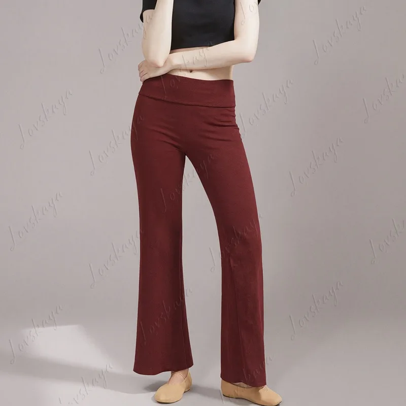 Classical Dance Practice Suit Women's Dancing Pants Micro-flared Pants Chinese Dance Suit Modern Dance High-waisted Trousers