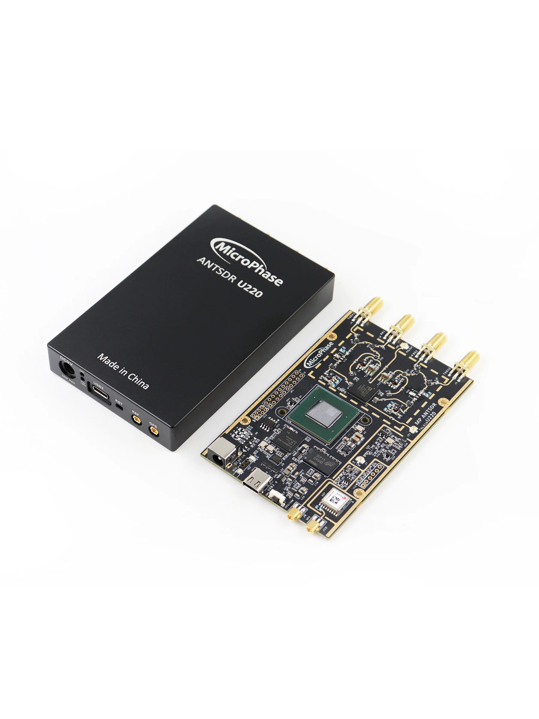 MicroPhase ANTSDR U220 Software Defined Radio Demo Board 70MHz-6GHz SDR USB3.0 ADI AD9361 AD9363 SDR transmitter and receiver
