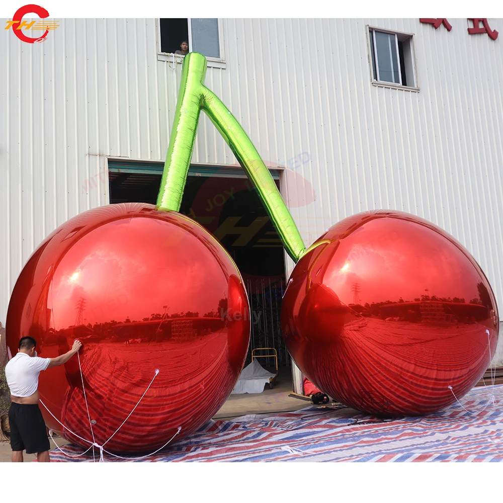 Fast Shipping 8x6.7m ยักษ์ PVC กระจกบอลลูนดิสโก้งานแต่งงานตกแต่งเพดานลูกบอลกระจกสําหรับขาย