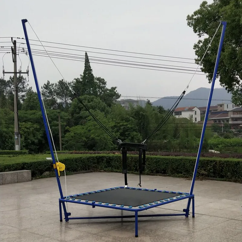 steel frame bungee jumping equipment for sale, theme amusement park bungee jumping for kids