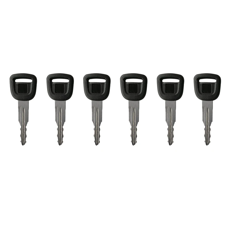 T0270-81840 T0270-81820 6 PCS Ignition Start Starter Keys Compatible with Tractor B2650HSDC B3000HSDC B3000HSDCC B3030HSDC