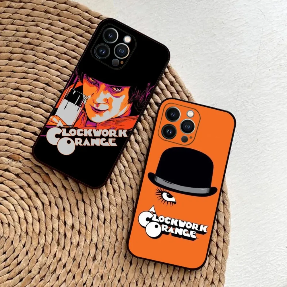 Film A C-Clockwork Orange Phone Case For iPhone 15,14,13,12,11,Plus,Pro Max,XS,X,XR,SE,Mini,8,7 Soft Silicone Black Cover