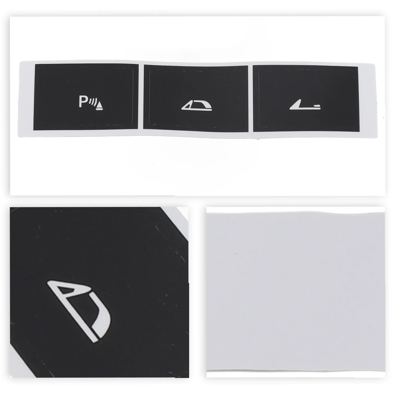 Vinyl Button Repair Decal Stickers For BMW Z4 E89 2009 2016 Center Console Push Buttons With Clear Lettering And Firm Adhesion
