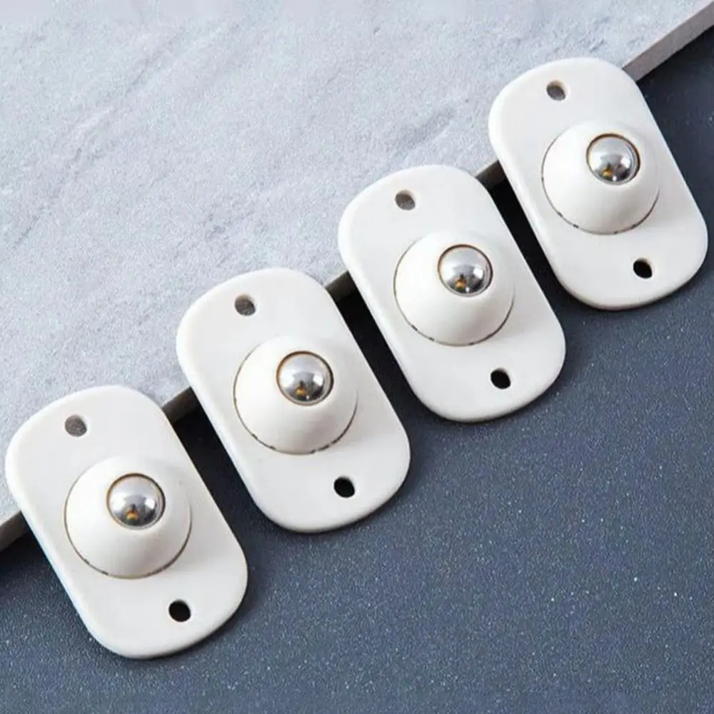 4Pcs/set Self Adhesive Caster Wheel 360 Swivel Mini Mute Furniture Casters Home Office Heavy Duty Moving For Furniture