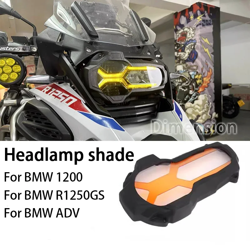 For BMW R1200GS R1250GS LC ADV R 1250 1200 GS adventure GSA 2014- 2023 2024 Motorcycle NEW Headlight Guard Protector Lens Cover