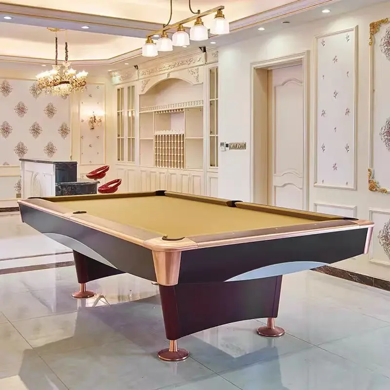 

Chinese Supplier Exports Wholesale 4Th Generation American 9-Ball Billiards Table Pool 8ft 9ft
