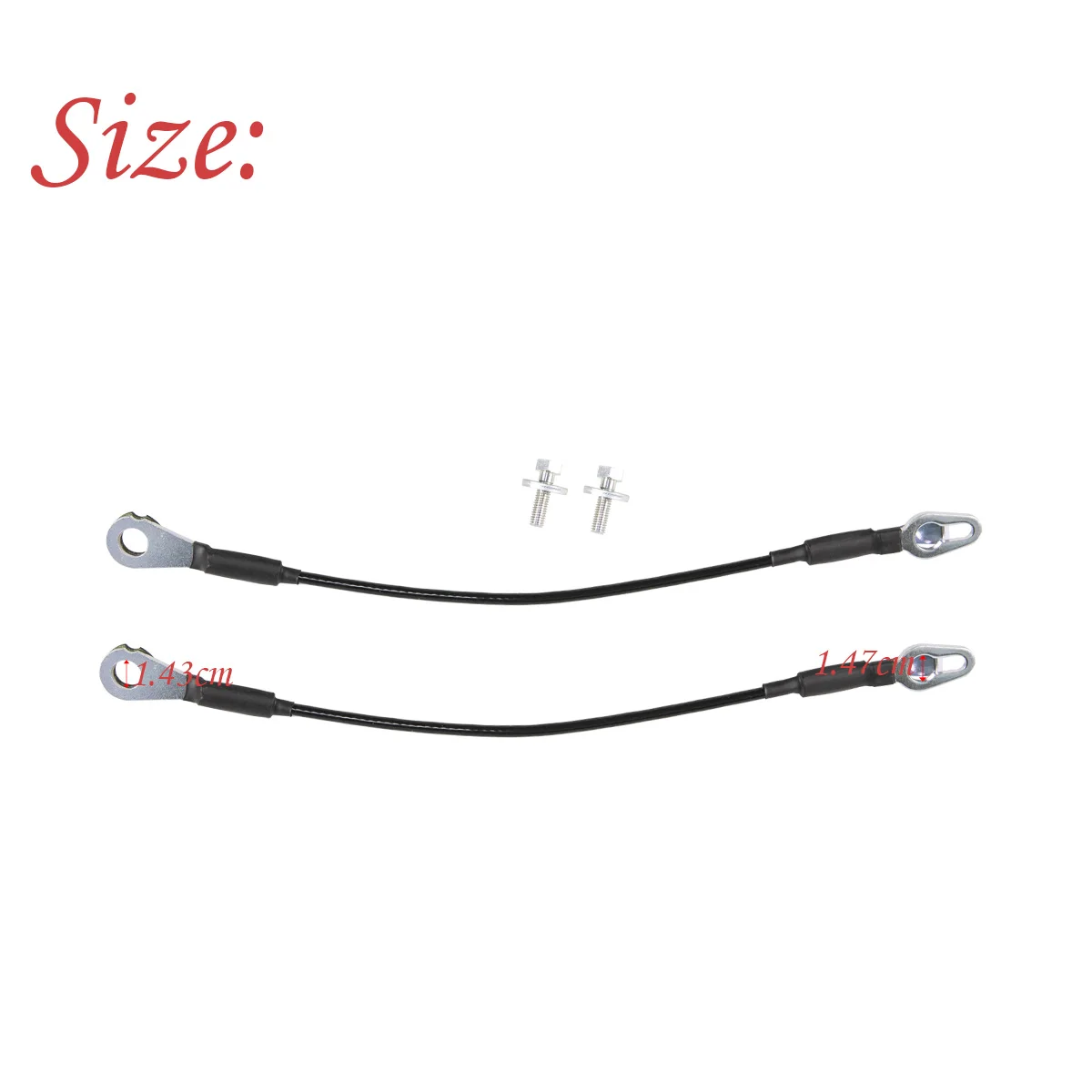 Rear Tailgate Support Cable Strap wih Bolt for 2007-2016 GMC Sierra Chevrolet Silverado 1500 2500 3500 For 2009-2010 Hummer H3T