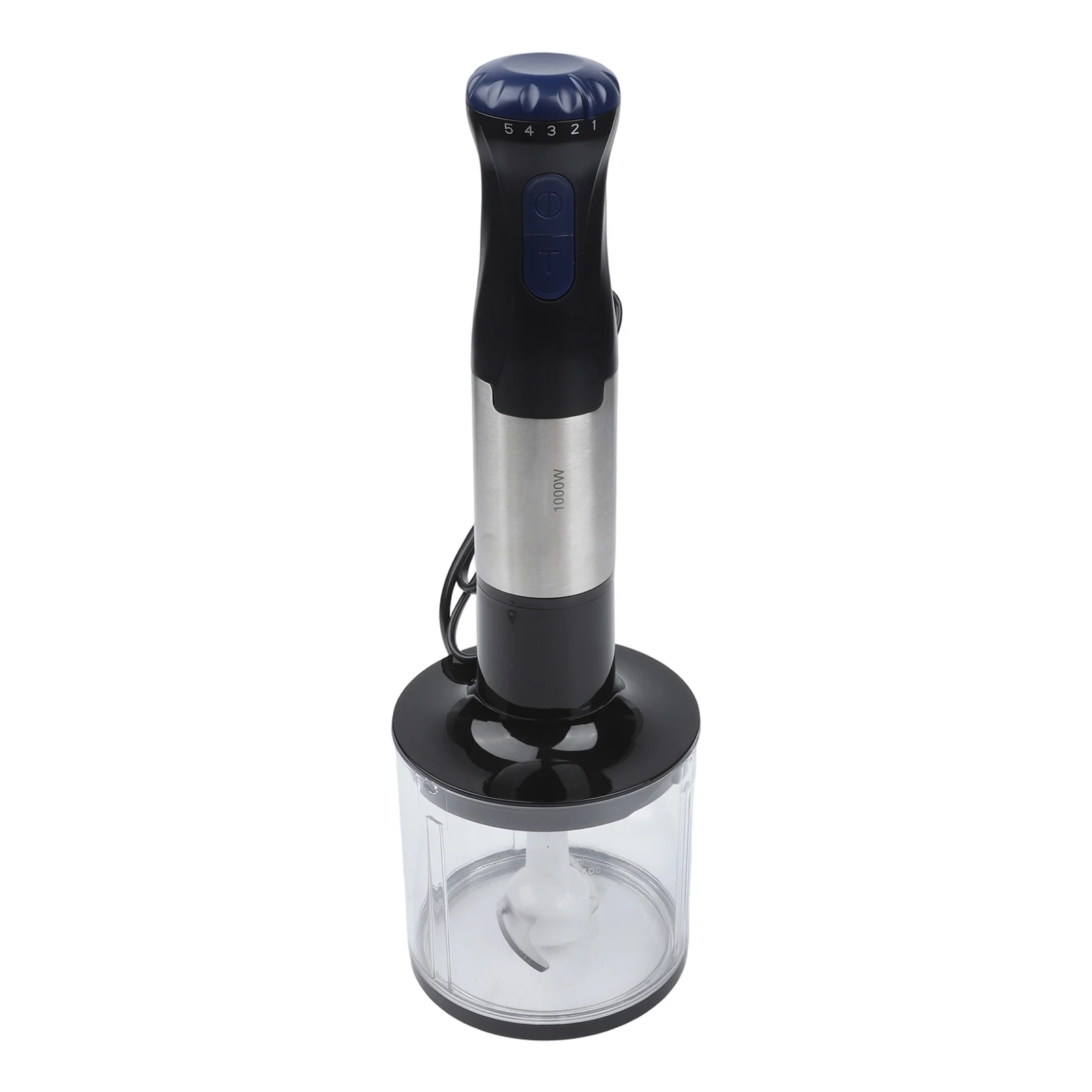 

Daily Use Kitchen Cooking 4-in-1 Blender Scratch-Resistant Blender 20 Speed Hand Mixer For Cooking Black Customizable Speed