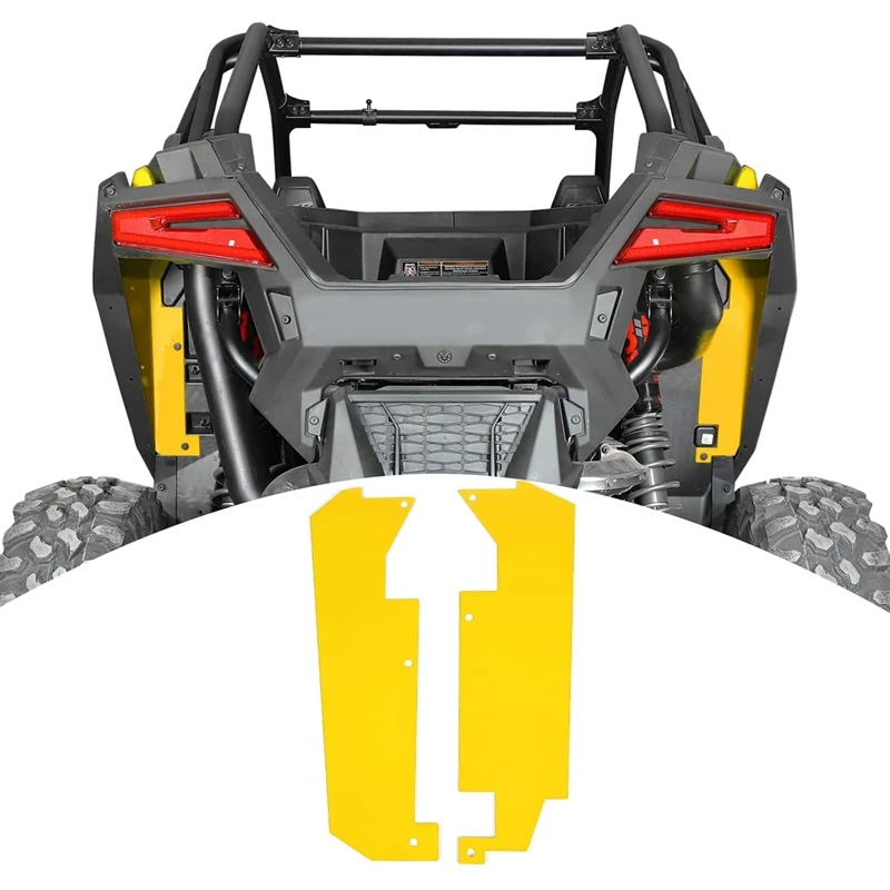 Wheel Well Block Offs, RZR Inner Splash Fender Mud Guard Accessories For Polaris RZR PRO XP 2021 2022