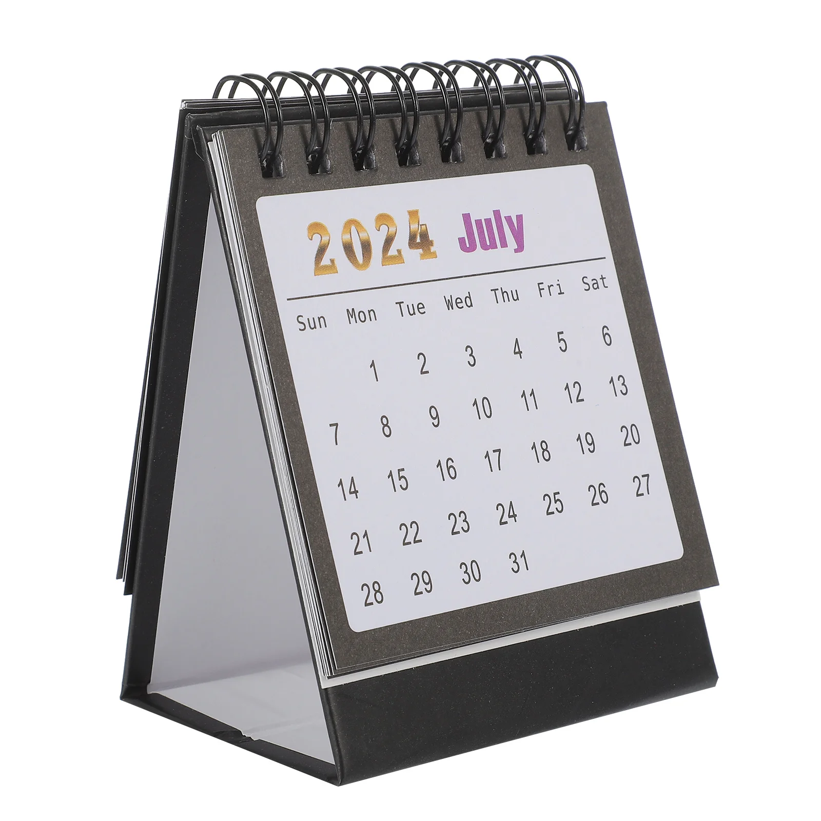 

Настольный календарь 2024, легкий портативный мини-настольный календарь для настольного использования, простой стильный органайзер для времени, декор для домашнего офиса
