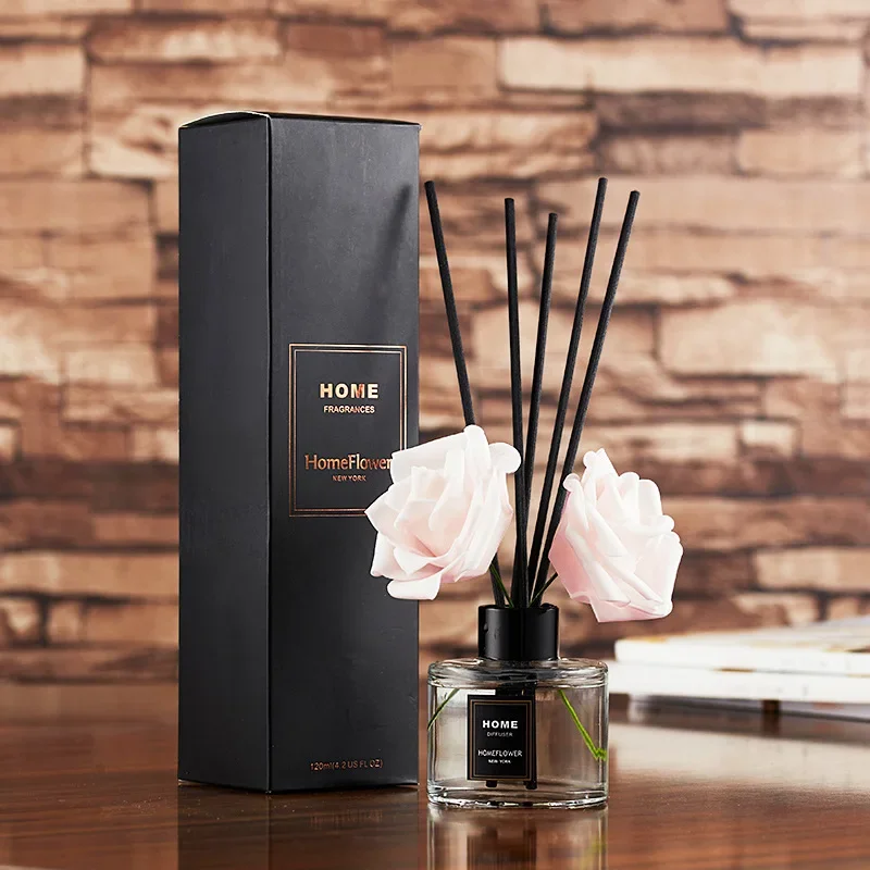 

Artifitial Flower Reed Diffuser, Home Fragrance Decoration for Living Room and Bathroom , Rattan Diffsuser Set