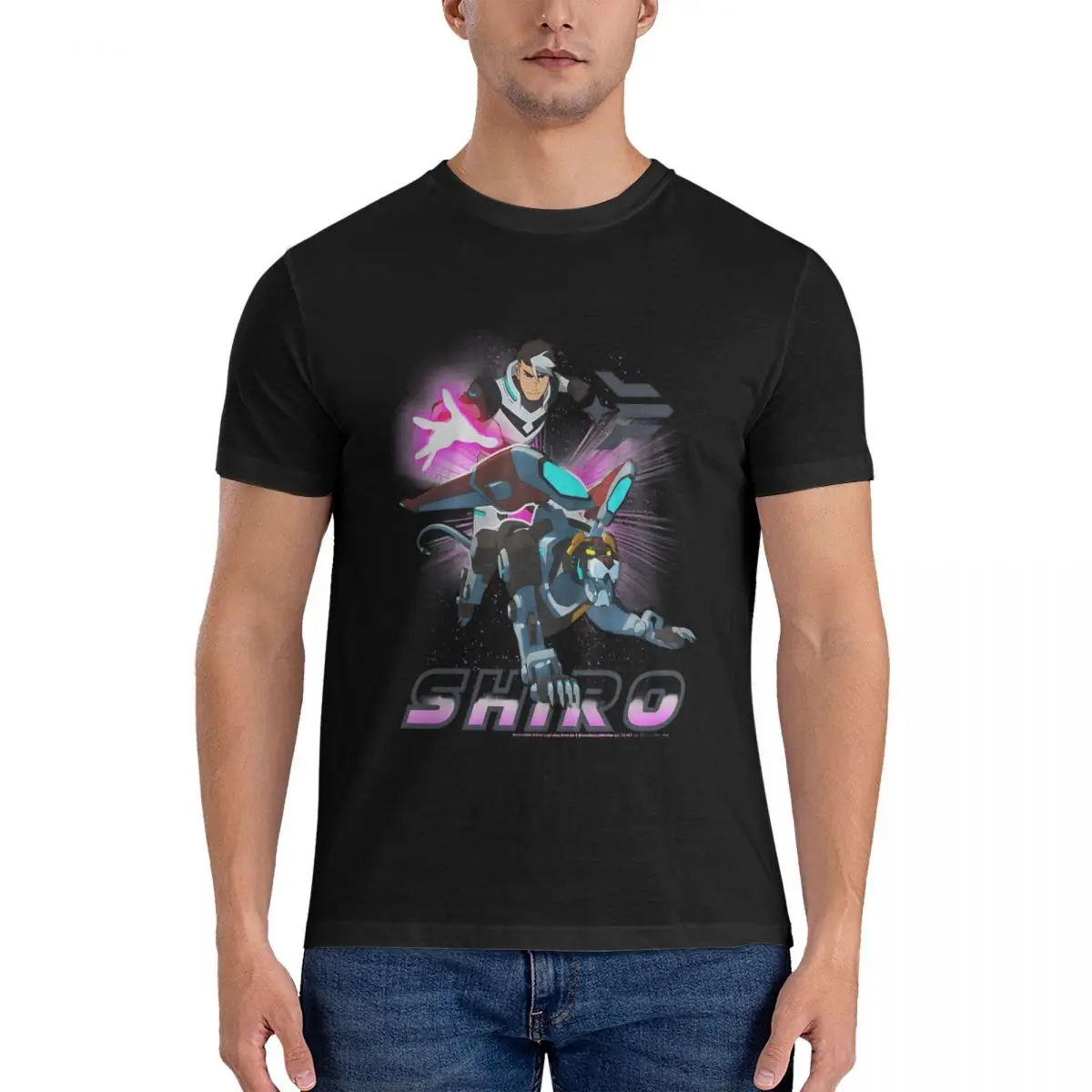 Men Feixia T Shirts Voltron legendary defender 100% Cotton Clothes Awesome Short Sleeve O Neck Tees Graphic T-Shirts