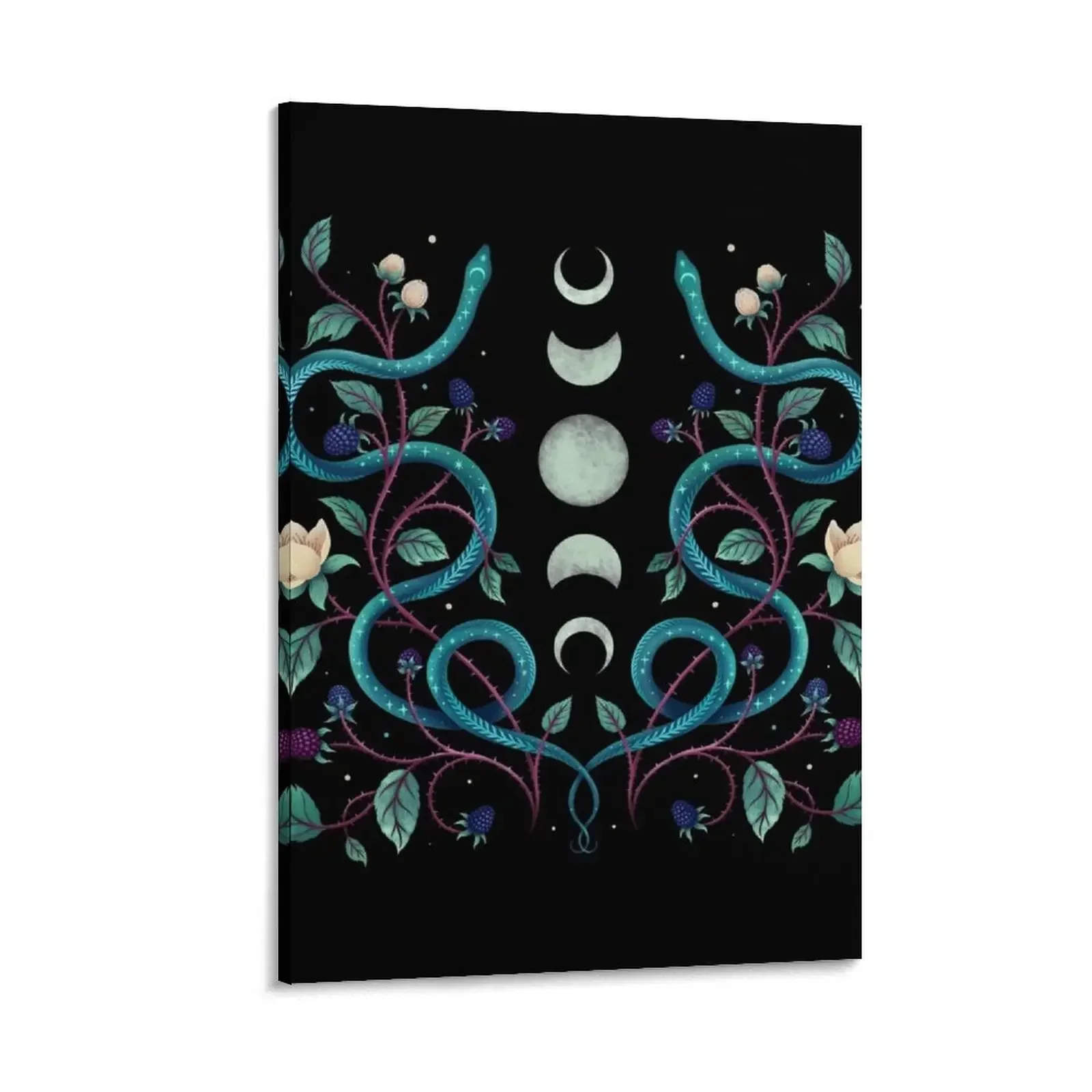 

Serpent Moon Canvas Painting decoration aesthetic decorative items for home Wall decoration poster Decorative paintings