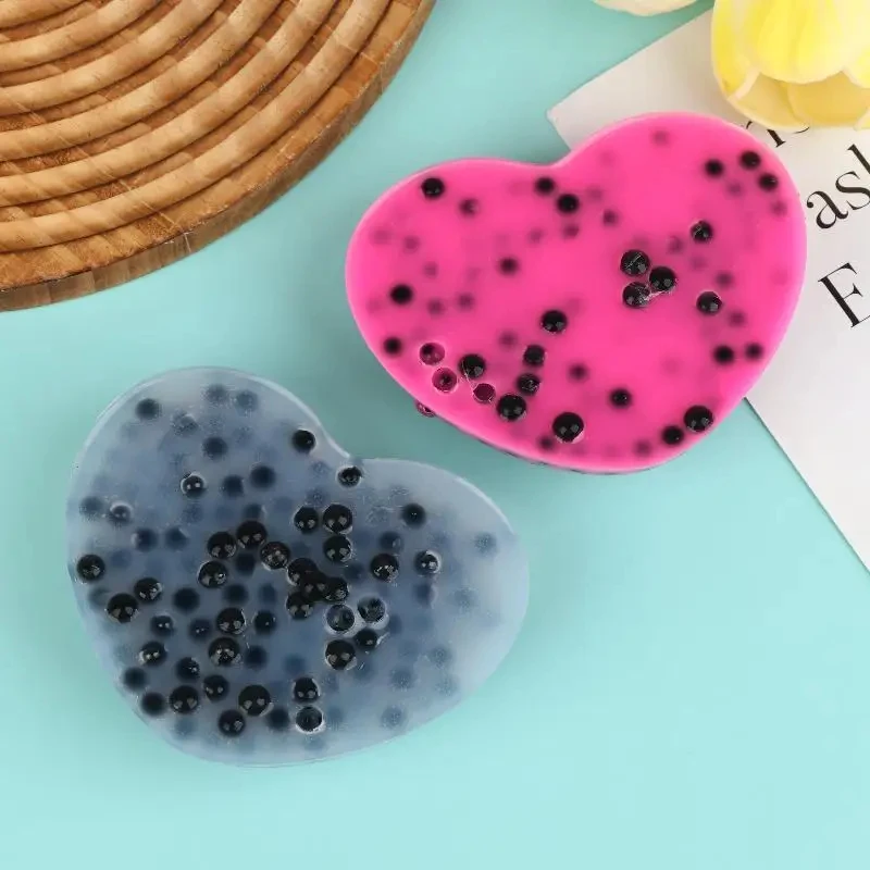 

Creative New Pimple Popping Toy Heart & Skull Stress Relief Squeeze Prank Toy