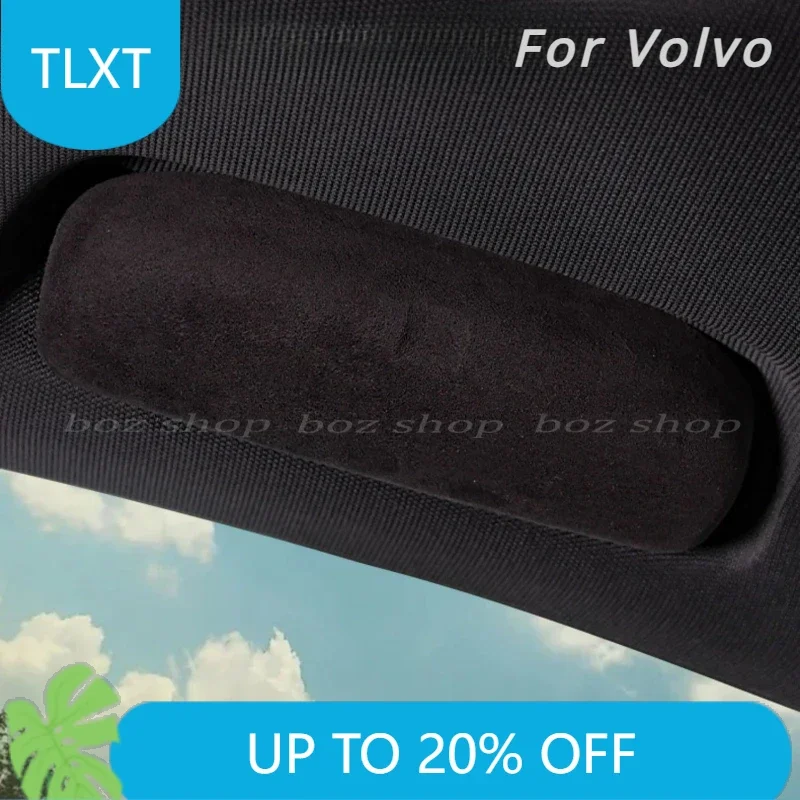 

Car Glasses Case For Volvo XC40 XC60 S60 Case Holder Sunglasses Frame Dedicated Storage Box Car Interior Refit Parts Accessories