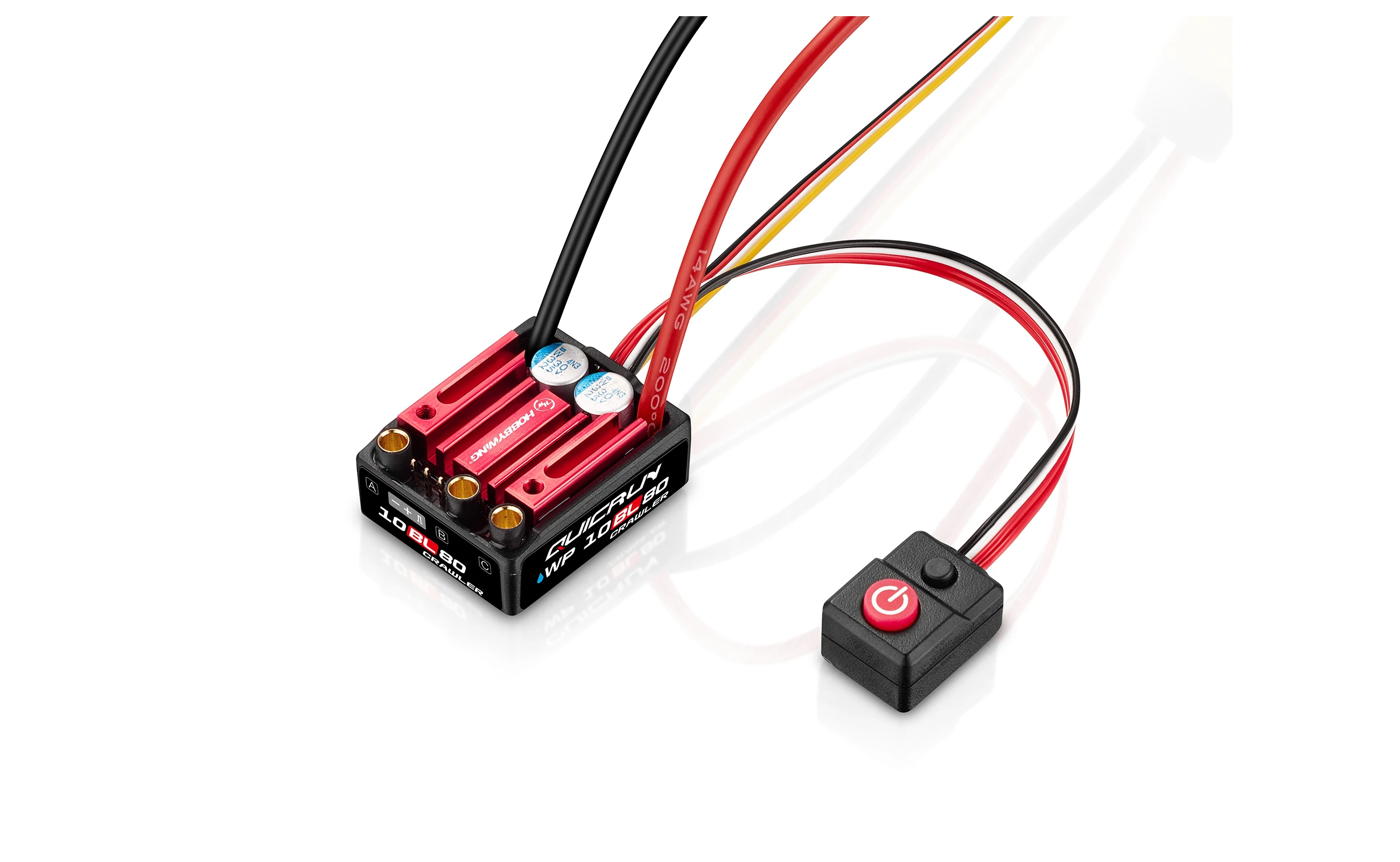 Hobbywing QUICRUN WP-10BL80 Crawler 1/10 RC Car Waterproof Brushless & Brushed Crawler ESC ESC Electronic Speed Controller