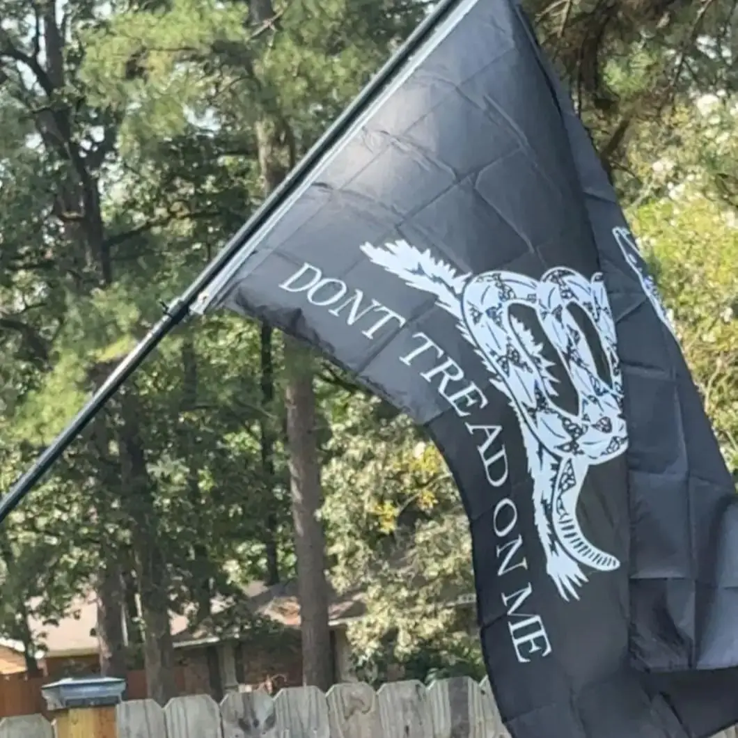 90x150cm Dont Tread on me Party Rattle Snake Gadsden Flag