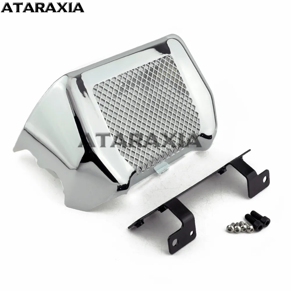 

Motorcycle Oil Cooler Cover Kit With Bracket For Harley Touring Road King Street Glide Freewheeler FLHXS FLTRX FLHR 2017-2022