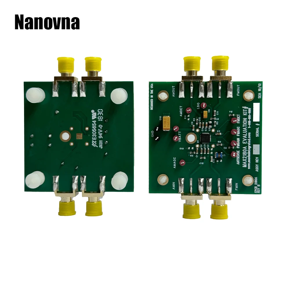 Nanovna MAX2180 Highly Integrated AM/FM Variable Gain Low Noise Amplifier Ideal Used In Automotive Active Antennas +6V To +24V