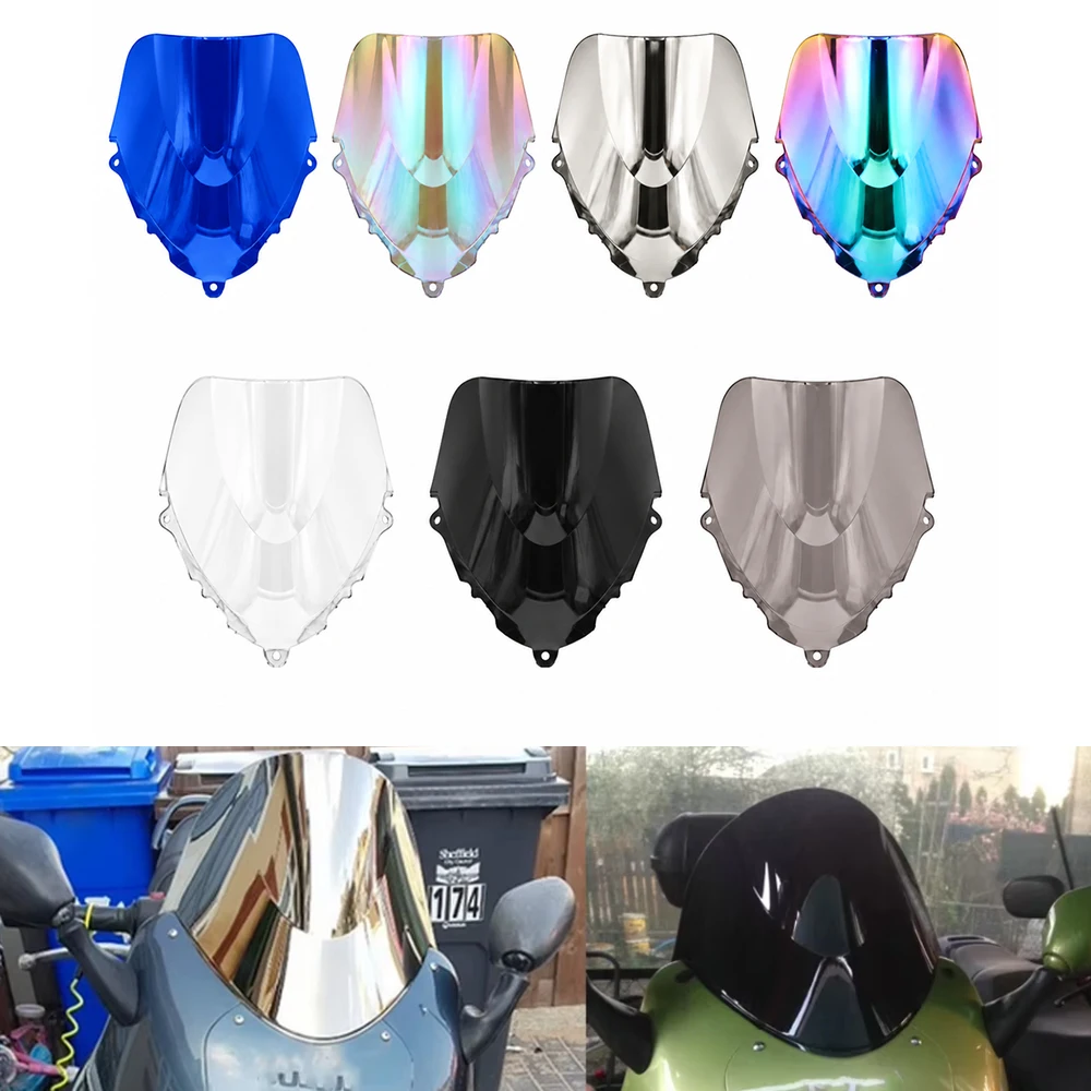 Windshield For SUZUKI Katana GSX600F GSX750F GSX 600F 750F 1998-2008 Double Bubble WindScreen Motorcycle Accessories Fairing