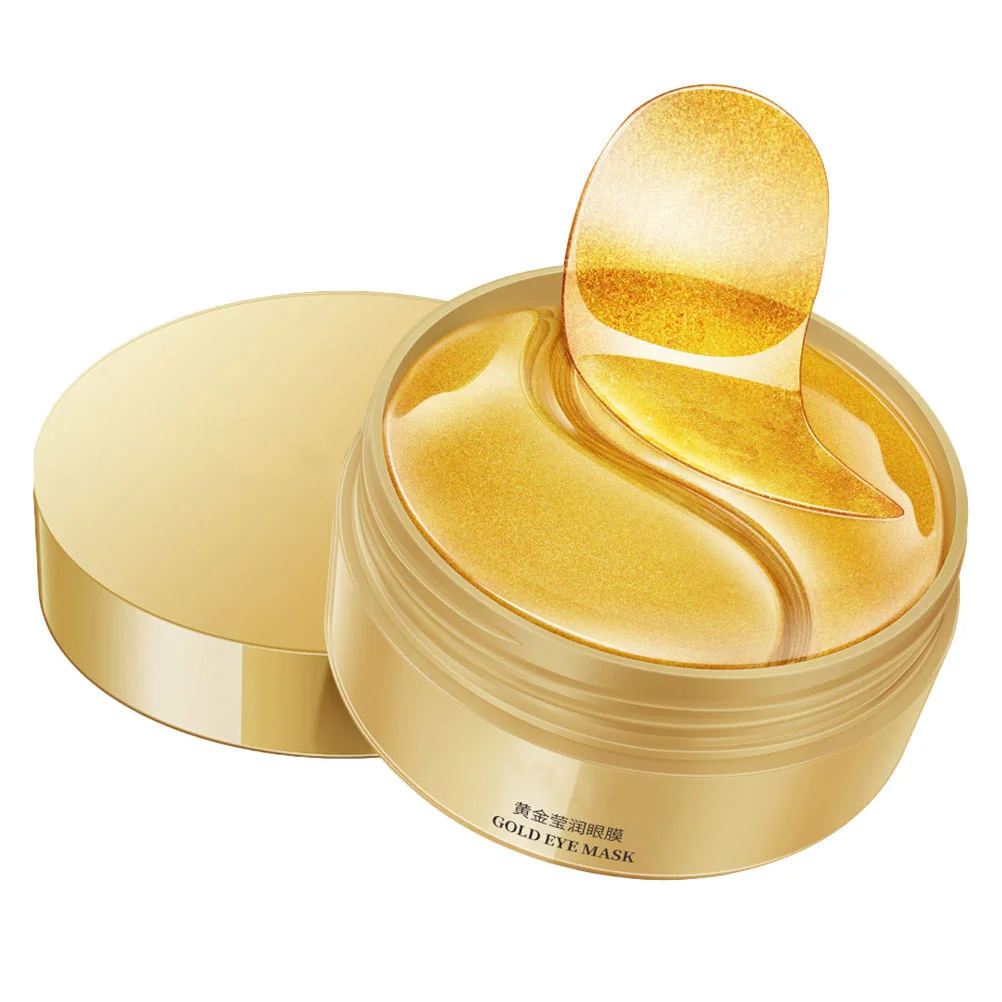 

30Pairs Gold Under Eye Patches Collagen Hydrating Gel Masks for Dark Circles Eyes Moisturizing Anti-Aging Eye Treatment