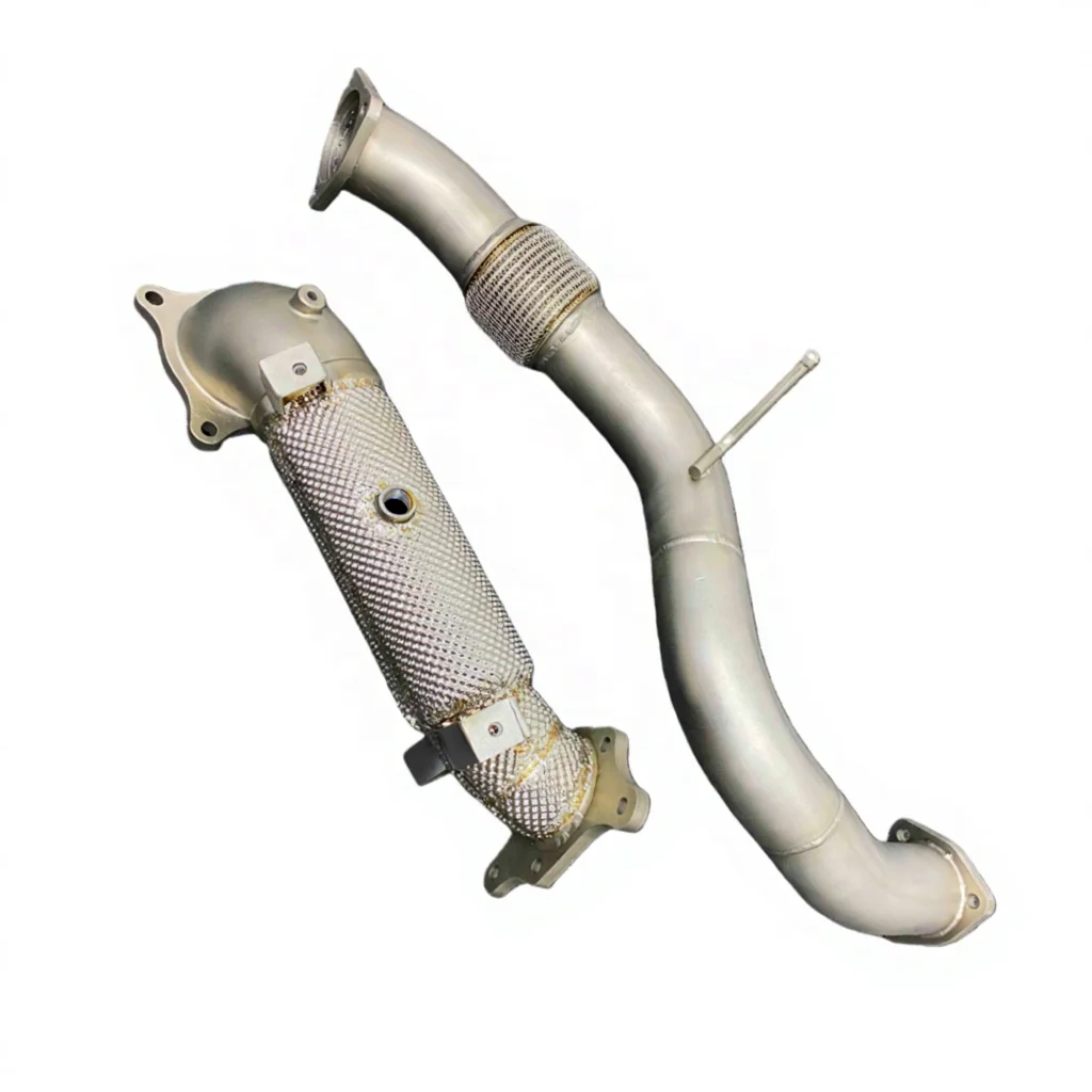 

High-Flow Downpipe For 2023+ Honda Civic Type R FL5 2.0T , 304 Stainless Steel
