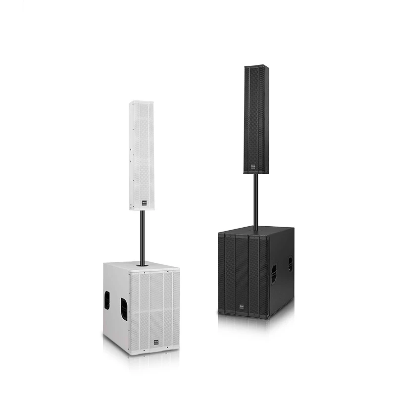 Indoor and Outdoor Performances Professional Sound Column Speaker System, Professional Active Speaker System for Multimedia