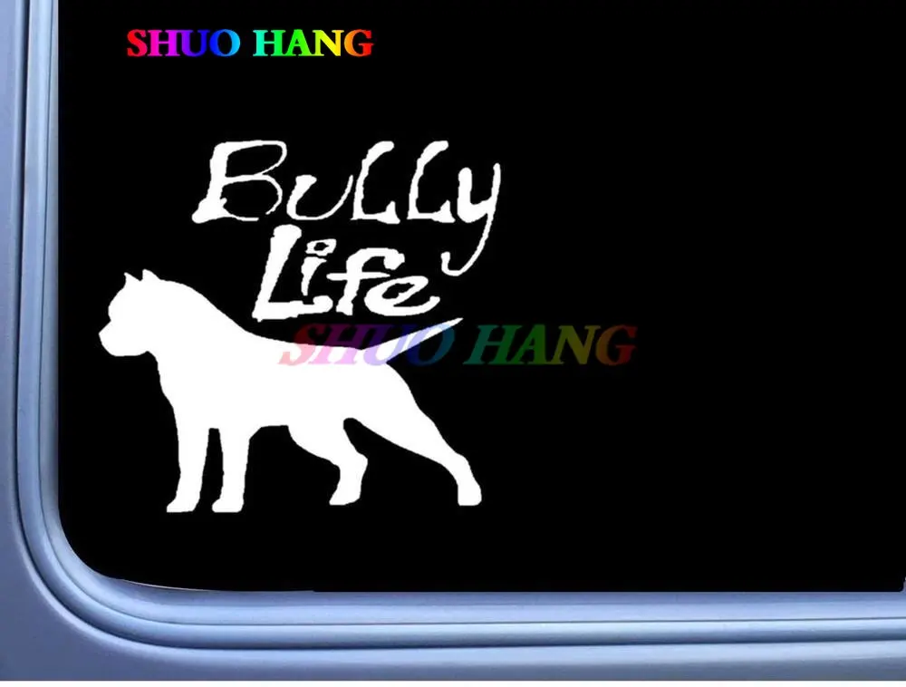 

Shuo Hang American Bully Life Decal Decal Pitbull Pit Bull Abkc Bully Terrier Vinyl Car Accessories Window Racing Decal