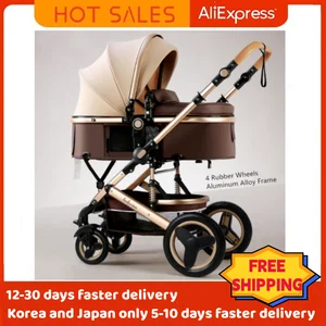 Belecoo-Transstravel-System Babywagen, hohe Landbekämpfung, vier Räder, 0-3 Jahre Komfortwagen können gefaltet werden, 3 in 1 6 Hauptverkaufsauto Baby Compact - №6