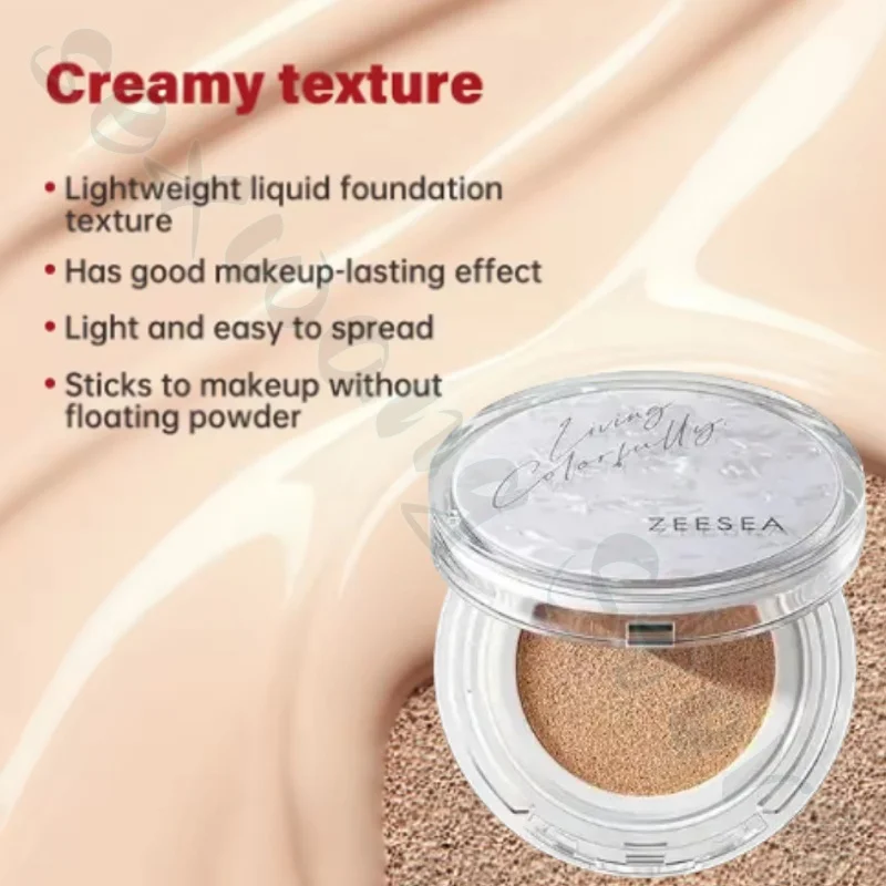 ZEESEA Piuma Filato Raso Chiaro Cuscino D'aria BB Cream Impeccabile Crema Per Il Trucco Nudo Pelle Anche Il Tono Della Pelle Migliora l'opacità 12g