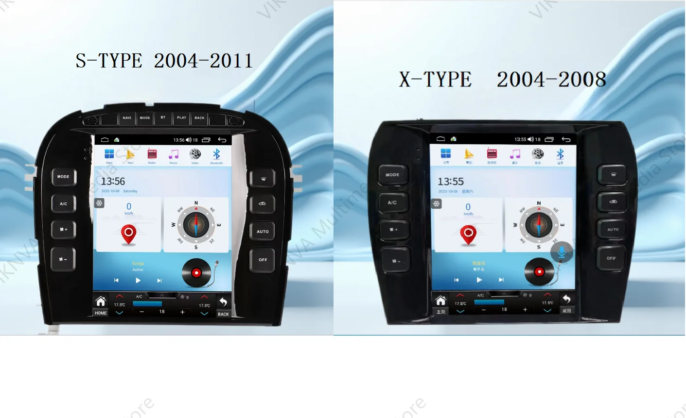 

Carplay Android Gps Car Accessories For Jaguar S X Type 2004- 2011 Android 14 Car Radio Screen Auto Multimedia DVD Player GPS
