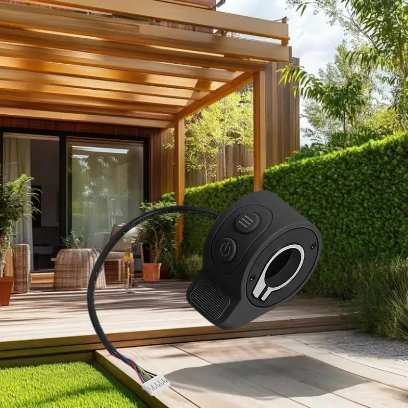 

Электрический скутер, дроссельная заслонка, контроллер скорости акселератора с кнопкой переключения фар для HX X6 X7, аксессуары для скутера