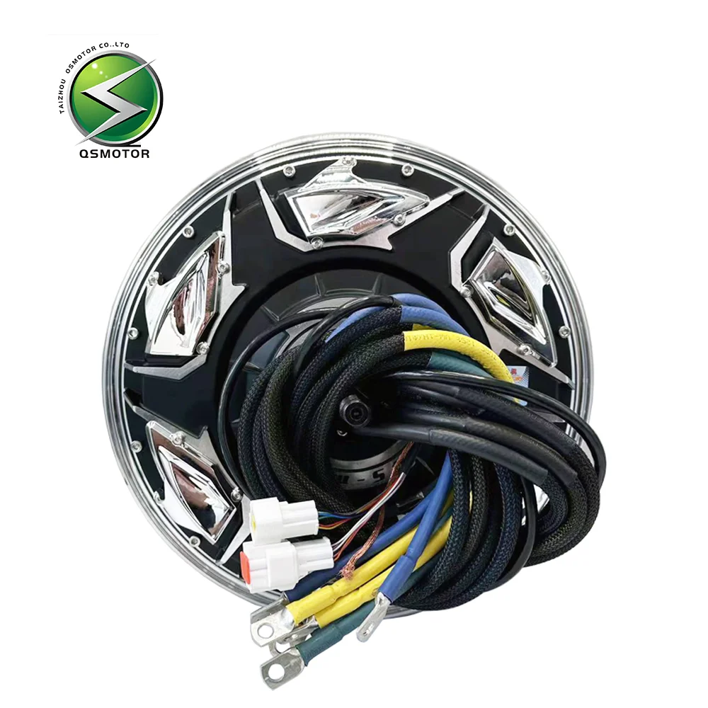 12 Inch 9000WP 60H V5 Electric Scooter Motorcycle BLDC Brushless Dual Hall Wheel Hub Motor