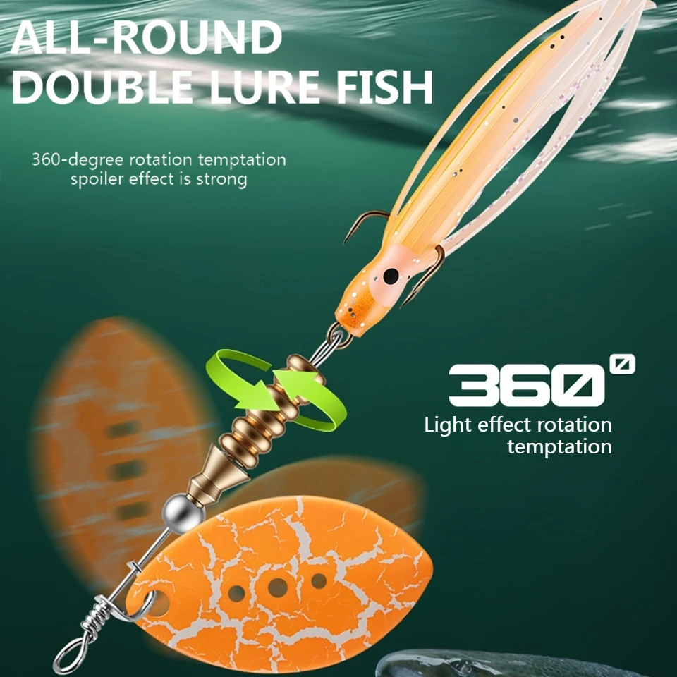 WALK FISH Señuelos para lucio – Cucharas, crankbaits y wobblers - imagen 2