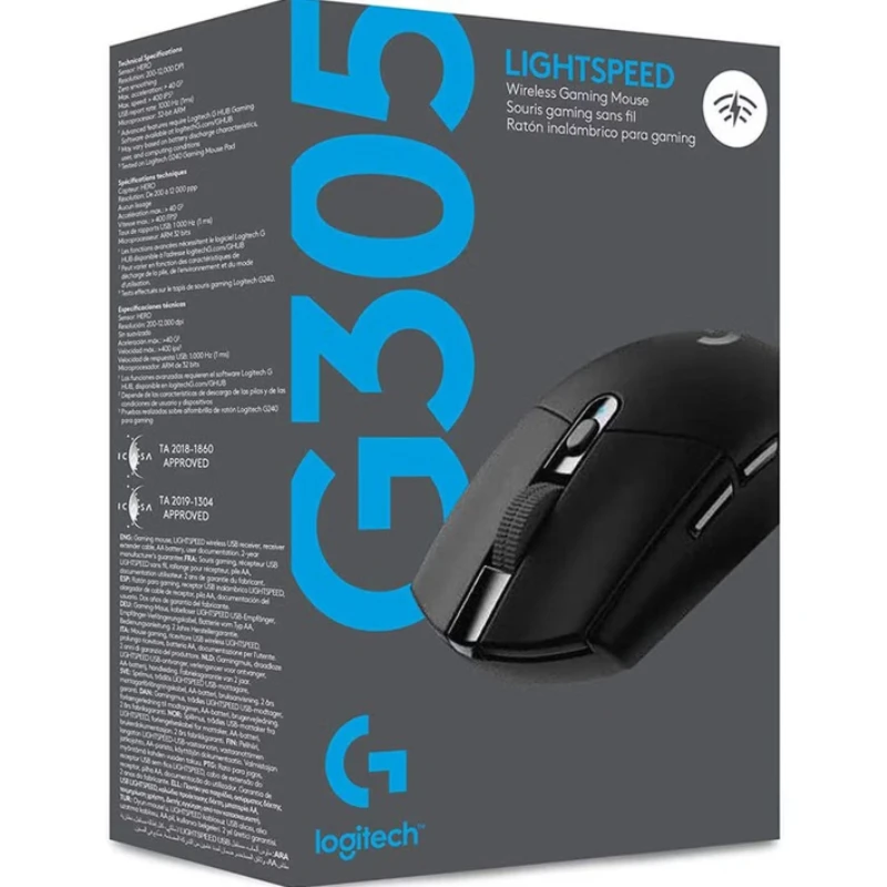Logitech G305 Wireless Mouse Gaming Esports Peripheral Programmable Office Desktop Laptop Mouse LOL