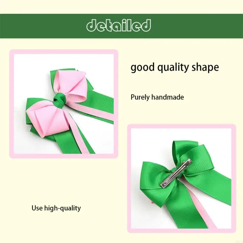 

Lightweight Ribbon Bows Hair Clip for Girls School Hair Styling Accessories For Women Girls Everyday Styling