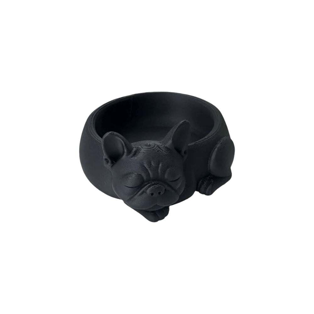 Cute 3D Printed Succulent Flower Pot Funny Ornaments Dog Shaped Flowerpot Creative Desktop Decor Puppy Figurine Office