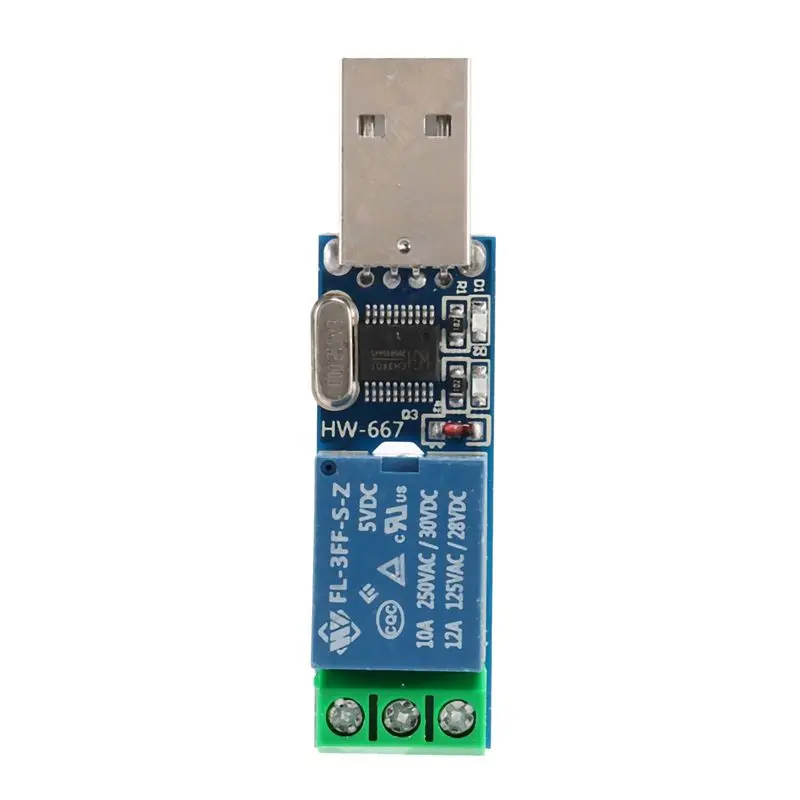 AS60-3X LCUS - Type 1 USB Relay Module USB Intelligent Switch Control