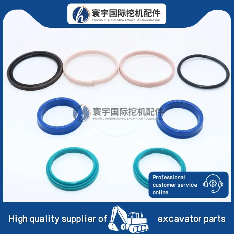

1 Pcs SEAL KIT- STEERING CYLINDER SUITABLE Compatible with Compatible WithD & Compatible WithDSON - CAR49101 Excavator Part