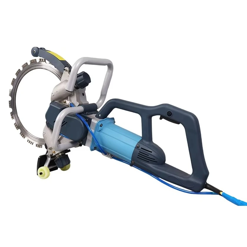 High Frequency Electric Ring Saw Machine 490mm Depth Concrete Wall Cutter Wall Slotting concrete cutting machine