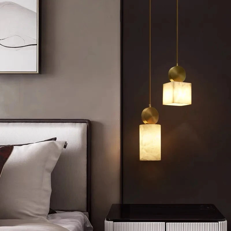 

Modern Dimmable Hanging Lamp for Bedroom Children's Room Hallway Designer Lighting Suspension Design Home Design Luxury