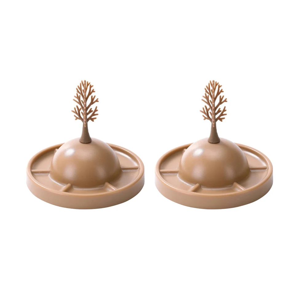 

4pcs Multifunctional Drain Cup Rack Storage Holder Three-dimensional Plant Shape Design for Home (Rnadom Style)